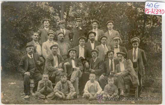 Postkarten: (PS-12390)POSTAL FOTOGRAFICA DE SANTA COLOMA DE FARNES-GRUPO DE TEATRO