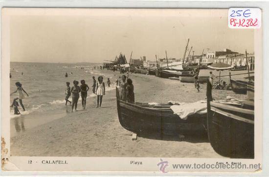 Postkarten: (PS-12382)POSTAL FOTOGRAFICA DE CALAFELL-PLAYA