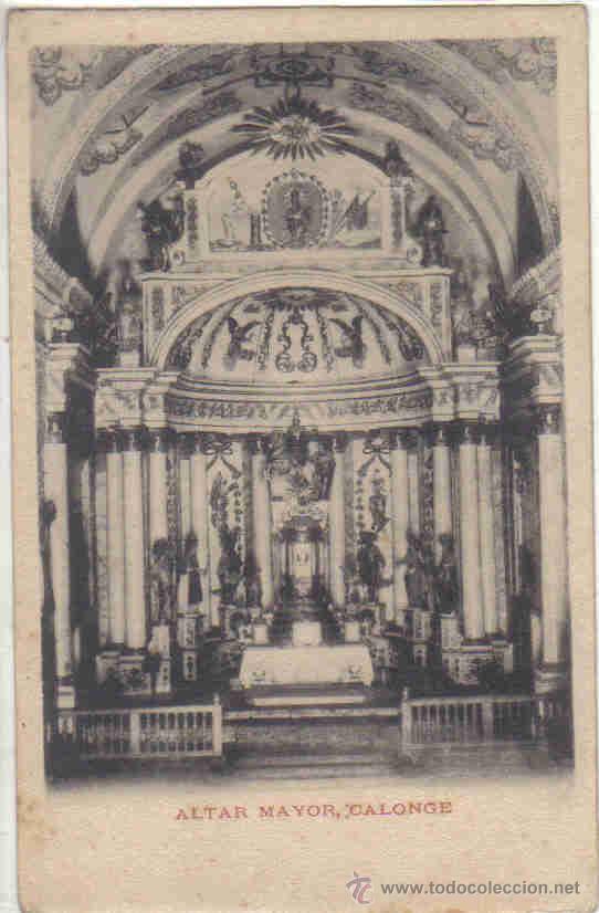 Postales: Calonge - Altar Mayor - Foto 1