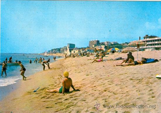 Postales: CANET DE MAR - LA PLAYA (1969) - Foto 1