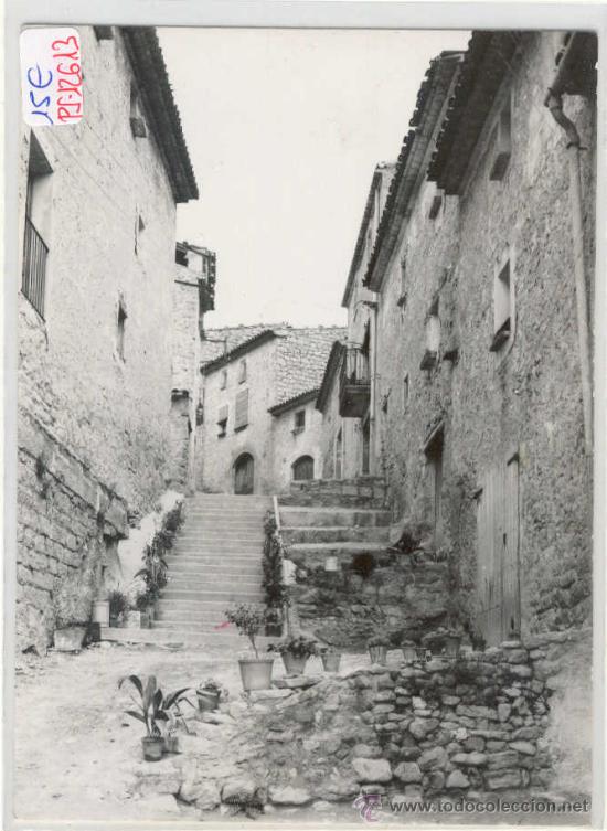 Postales: (PS-12613)POSTAL DE CERVIA DE LES GARRIGUES(LLEIDA)-CALLE FRANCISCO PALAU