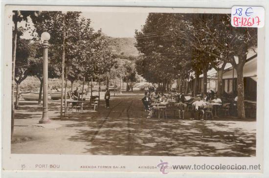 Postcards: (PS-12617)POSTAL FOTOGRAFICA DE PORT-BOU-AVENIDA FERMIN GALAN