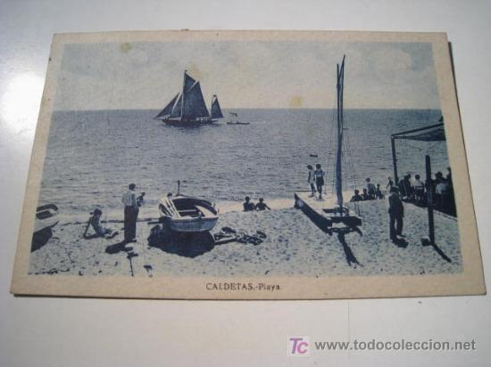 Postales: CALDETAS: PLAYA (ROISIN) POSTAL - Foto 1