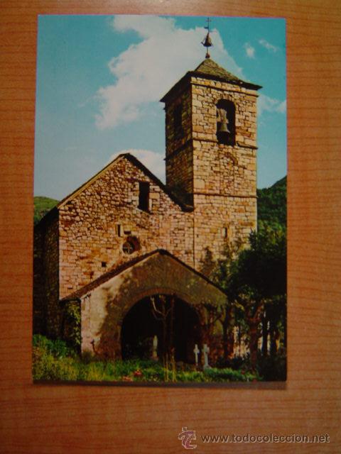 Postales: POSTAL PIRINEOS DE LERIDA ALTO RIBAGORZA EL  VALLE DE BOHI IGLESIA ROMANICA DE BARRUERA SIN CIRCULAR