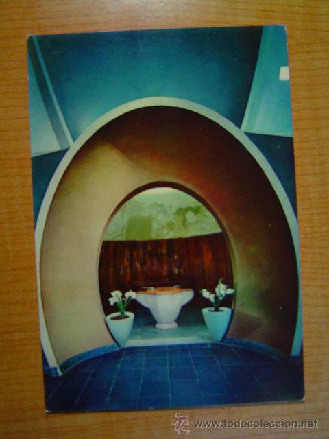 Postales: TARJETA POSTAL PIRINEOS CENTRALES PONT DE SUERT IGLESIA PARROQUIAL PILA BAUTISMAL SIN CIRCULAR