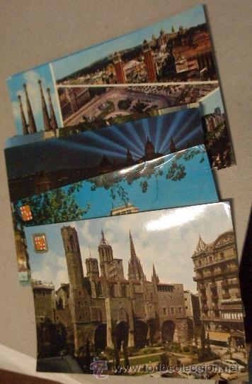Postales: Lote de 6 postales Barcelona - Foto 1