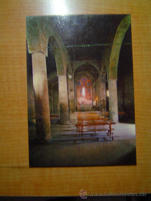 Postales: POSTAL VALL DE BOHI (LERIDA) TAHULL INTERIOR DE STA. MARIA  SIN CIRCULAR