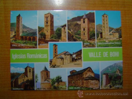Postales: POSTAL VALL DE BOHI (LERIDA) IGLESIAS ROMANICAS  SIN CIRCULAR