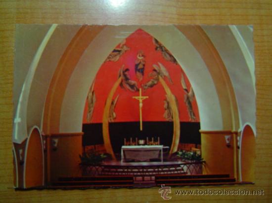 Postales: POSTAL PONT DE SUERT( PIRINEO DE LERIDA BELLO INTERIOR DE LA IGLESIA MODERNA SIN CIRCULAR