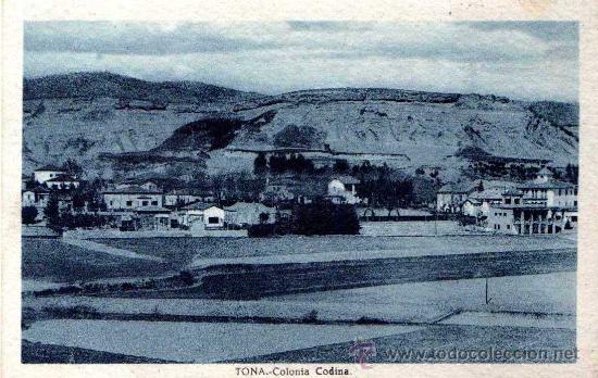 Postales: postal de tona. Colonia Codina. - Foto 2