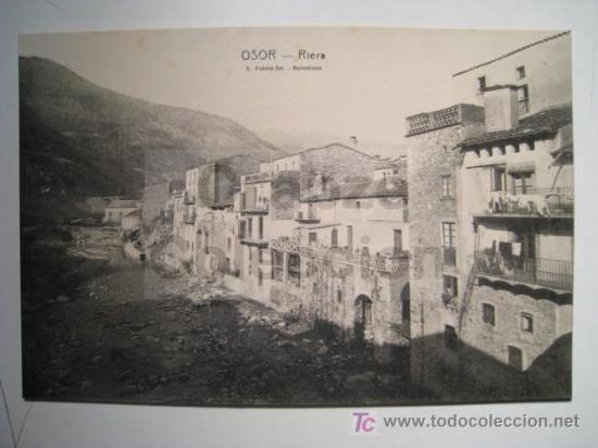 Postales: OSOR: RIERA (ROISIN). POSTAL - Foto 1