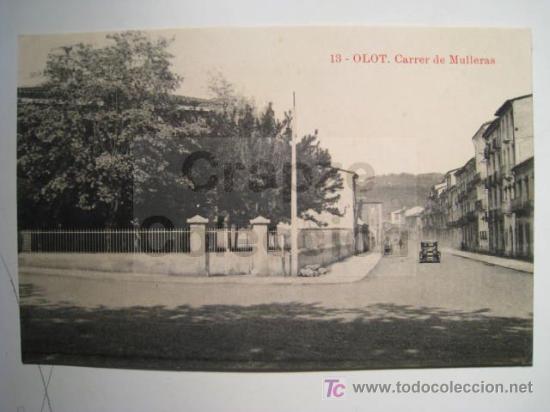 Postales: POSTAL OLOT: CARRER DE MULLERAS (13) - Foto 1