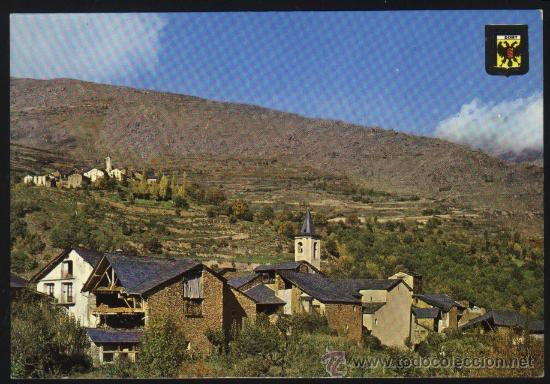 Postales: B-0632- LERIDA. PIRINEO CATALAN. EL PALLARS. ALTRON. AL FONDO SORRE