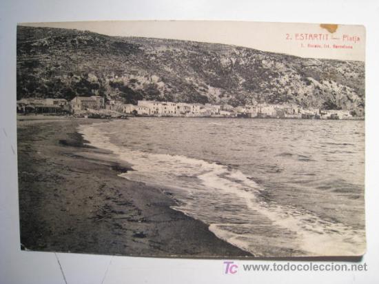 Postales: ESTARTIT: PLATJA (ROISIN 2) POSTAL - Foto 1