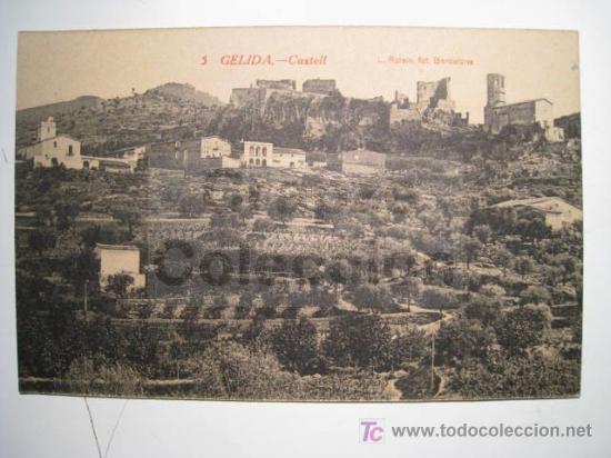 Postales: GELIDA: CASTELL (ROISIN 5) POSTAL - Foto 1