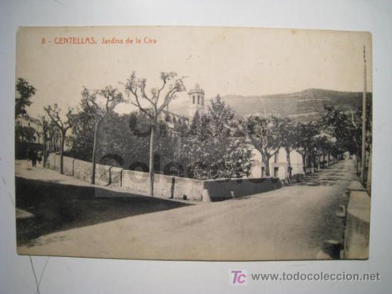 Postales: CENTELLAS: JARDINS DE LA CIRA (THOMAS 8) POSTAL - Foto 1