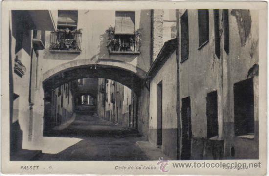 Postales: Falset - 9 Calle de los Arcos - Foto 1