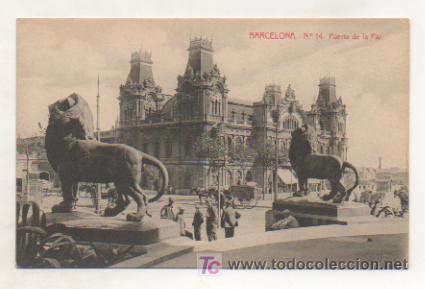 Postales: BARCELONA. PUERTA DE LA PAZ. - Foto 1