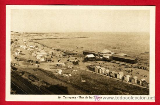 Postales: TARRAGONA, UNA DE LAS PLAYAS,    P29929 - Foto 1
