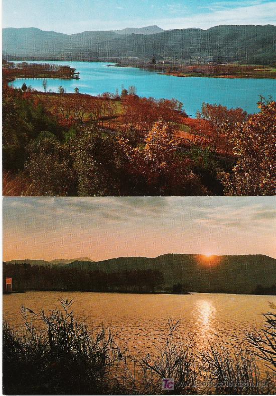 Postales: BANYOLES - GERONA - 2 POSTALES - - Foto 1