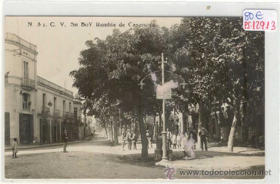 Postkarten: (PS-12913)POSTAL FOTOGRAFICA DE SANT BOY DE LLOBREGAT-RAMBLA DE CASANOVAS