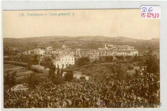 Postcards: (PS-12910)POSTAL FOTOGRAFICA DE TORRELAVIT-VISTA GENERAL