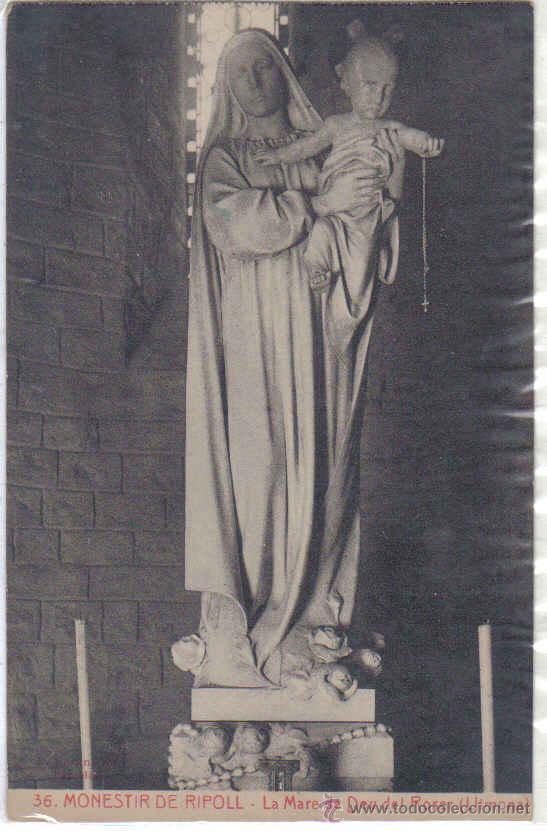 Postales: Ripoll - 36 La Mare de Deu del Roser - Foto 1