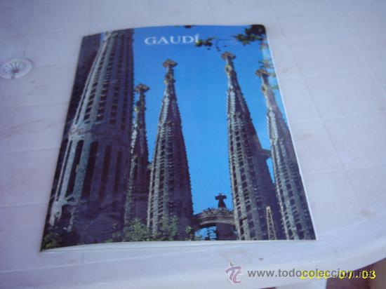 Postales: gaudi, 2 laminas 43x30 cms - Foto 1