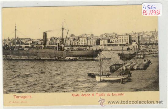 Postkarten: (PS-12931)POSTAL DE TARRAGONA-VISTA DESDE EL MUELLE DE LEVANTE