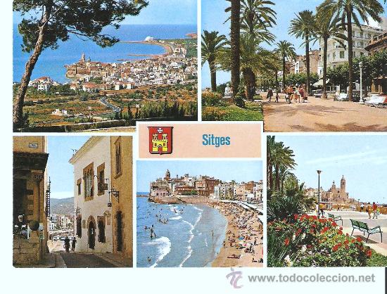 Postales: POSTAL DE SITGES - Foto 1