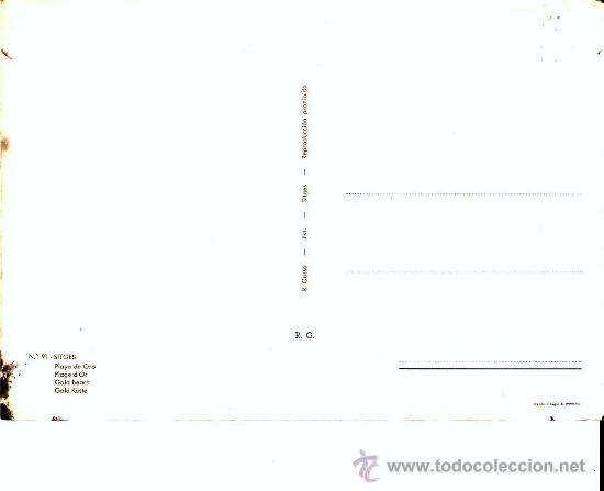 Postales: POSTAL DE SITGES - Foto 2