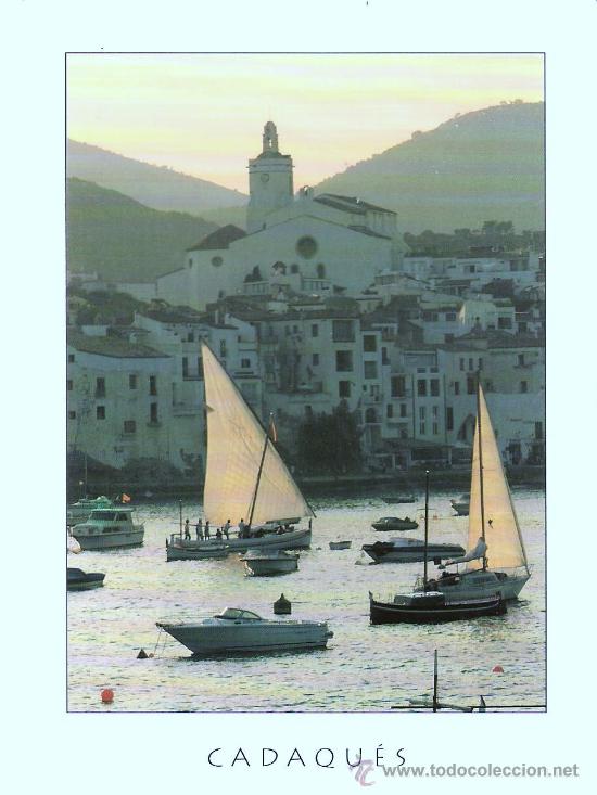 Postales: POSTAL DE CADAQU&Eacute;S - CIRCULADA CON SELLO - Foto 1