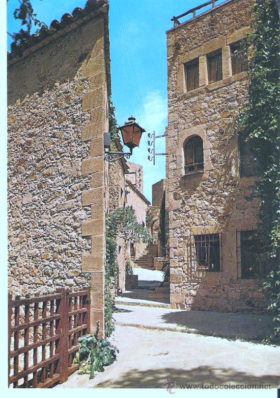 Postales: POSTAL DE PALS - CALLES TIPICAS - Foto 1