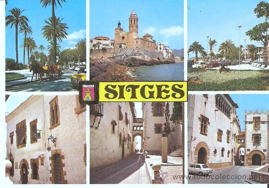 Postales: POSTAL DE SITGES - Foto 1