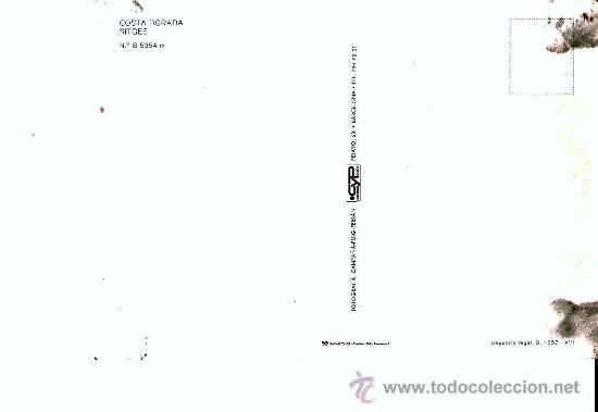 Postales: POSTAL DE SITGES - Foto 2