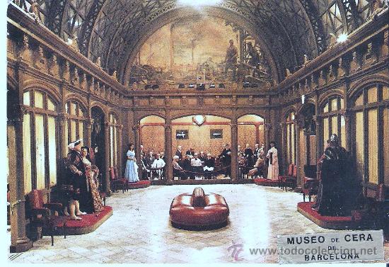 Postales: MUSEO DE CERA - BARCELONA - Foto 1