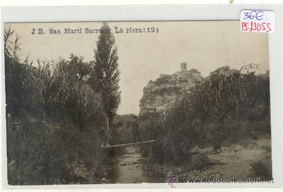 Postkarten: (PS-13055)POSTAL FOTOGRAFICA DE SAN MARTI SARROCA-LA RIERA
