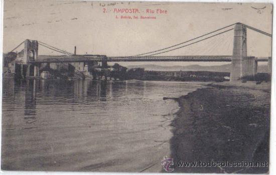 Postales: Amposta - 2 Riu Ebre - Foto 1