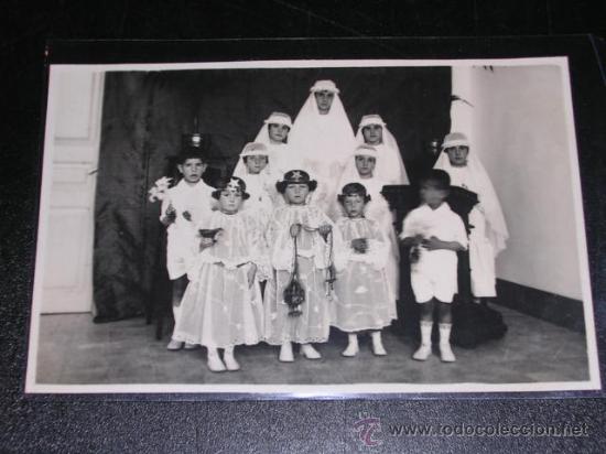 Postcards: ARENYS DE MAR NI&Ntilde;AS DEL ASILO VINARDELL,POSTAL FOTOGRAFICA JOAQUIN CASTELLS FOTGR.14X9 CM.