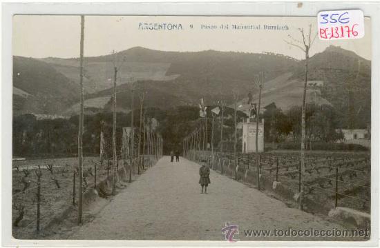 Postkarten: (PS-13176)POSTAL FOTOGRAFICA DE ARGENTONA-PASEO DEL MANANTIAL BURRIACH
