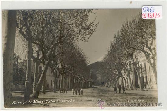 Postkarten: (PS-13175)POSTAL FOTOGRAFICA DE ARENYS DE MUNT-CALLE ENSANCHE
