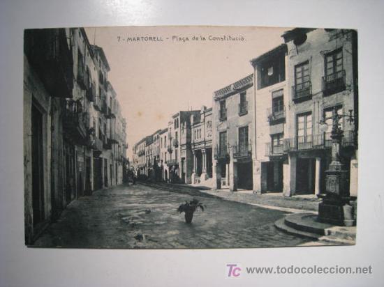 Postales: MARTORELL: PLA&Ccedil;A DE LA CONSTITUCIO (MUMBRU) - Foto 1