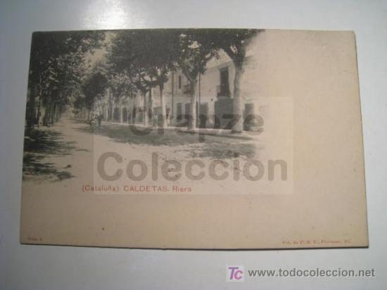 Postales: CALDETAS: RIERA (PBU 6) - POSTAL - Foto 1