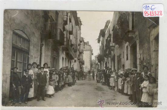 Postcards: (PS-13328)POSTAL FOTOGRAFICA DE SELVA DEL CAMP(TARRAGONA)-CARRER MAJOR