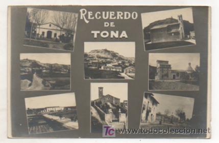 Postales: RECUERDO DE TONA. - Foto 1