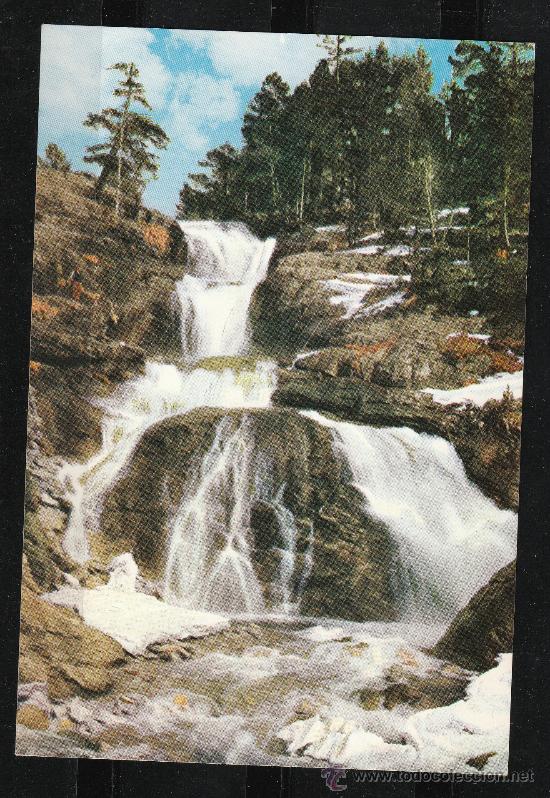 Postales: 5012 - PIRINEOS DE LERIDA. VALLE DE BOHI. PARQUE NACIONAL &rdquo;AIGUES TORTES&rdquo;. CASCADA DEL &rdquo;TOLL DEL MAS
