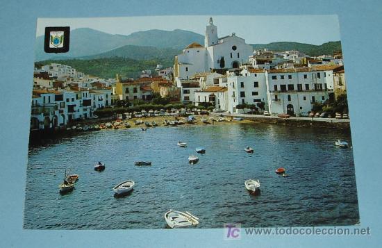 Postkarten: PORT ALGUER. CADAQUES. COSTA BRAVA. ESCUDO DE ORO