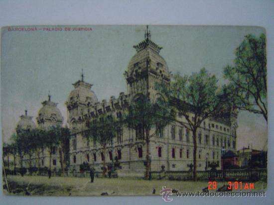 Postales: BARCELONA - PALACIO DE JUSTICIA - Foto 1