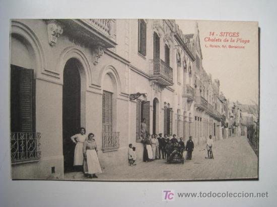 Postales: SITGES: CHALETS DE LA PLAYA (ROISIN 14) - Foto 1