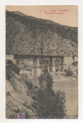 Cartes Postales: ATV - 1759. PASTERAL. PONT DEL FERROCARRIL.